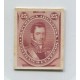 ARGENTINA 1877 GJ 56 ENSAYO EN CARTON DISEÑO Y COLOR ADOPTADO, RARO